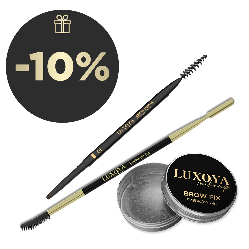 Luxoya Professional Paris - Luxoya Szemöldök csomag - középbarna - 10% csomagkedvezmény